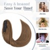 Rich Choices Claw Clip Ponytail Extension Real Human Hair Clip