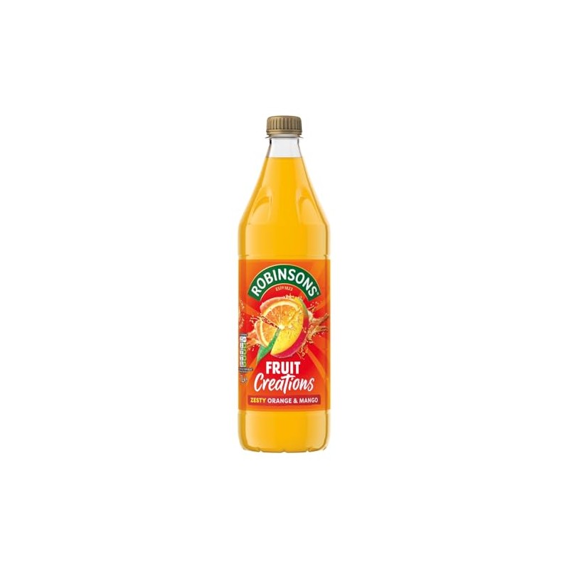 Robinson's Orange Fruit Drink, No Added Sugar, 1L