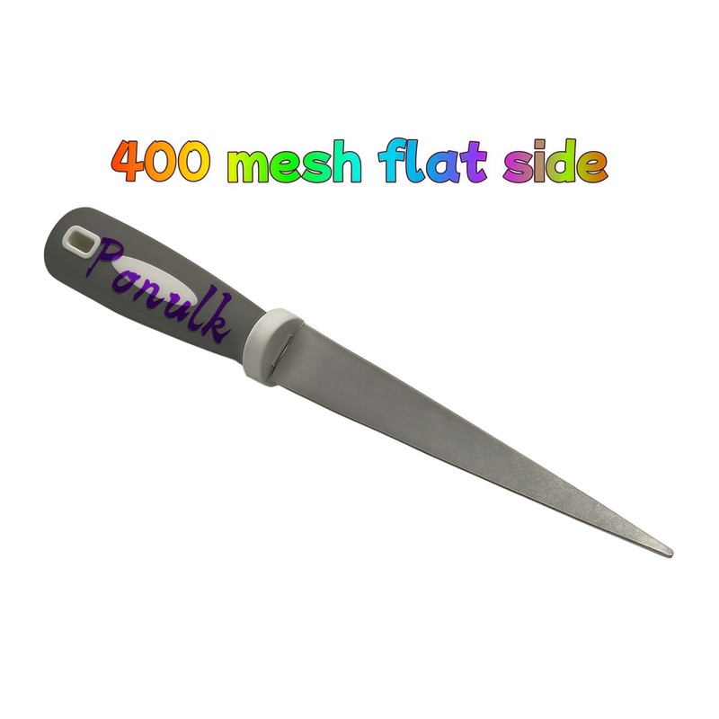 DIY Tool Sharpener For Scissors, Knives and Garden Tools, Dual-Grit
