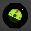 KanPas Mini Button Map Compass with Turnable Bezel for Watchband