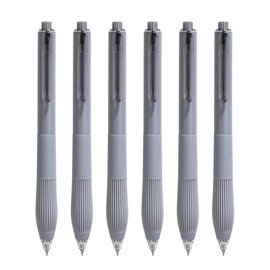 Craftsboys Gel Pens Quick Dry Ink Pens Fine Point Premium Retractable Rolling Ball Gel Pens Black Ink Smooth Writing (Grey)