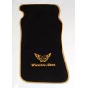 AFM NEW! Black FLOOR MATS 1970 - 1981 FIREBIRD Embroidered