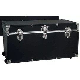 Seward Traveler 31Inch Trunk with Wheels and Lock Black