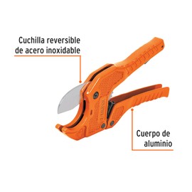 Truper COT-PVC, Cortador de tubo de PVC, hasta 1-5/8"