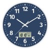Foxtop Digital Wall Clock with Time, Day of Week and