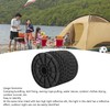 Reflective Camping Rope Texture Weaving 164ft 4mm Polyester Parachute Cord