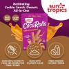 Sun Tropics Coco Rolls Salted Caramel Rolled Coconut Wafer 4