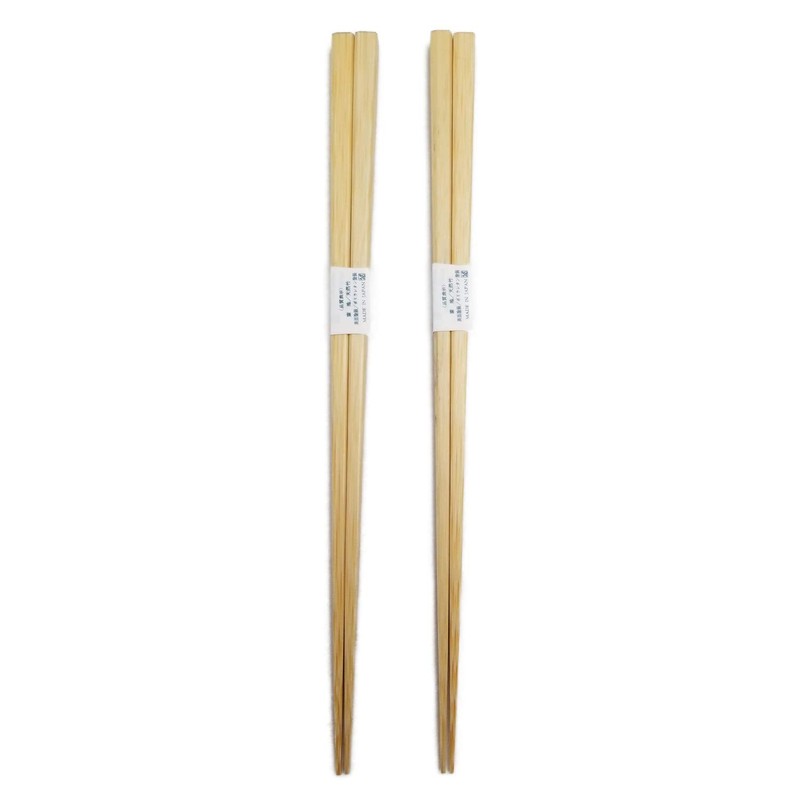 Kikusui Japanese Thin Bamboo Chopsticks (Red and Black)
