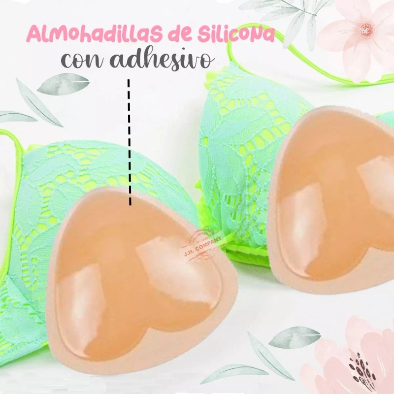 J.H. Company Pezonera Almohadilla Levanta Busto Traje Baño Brasier Bra-03