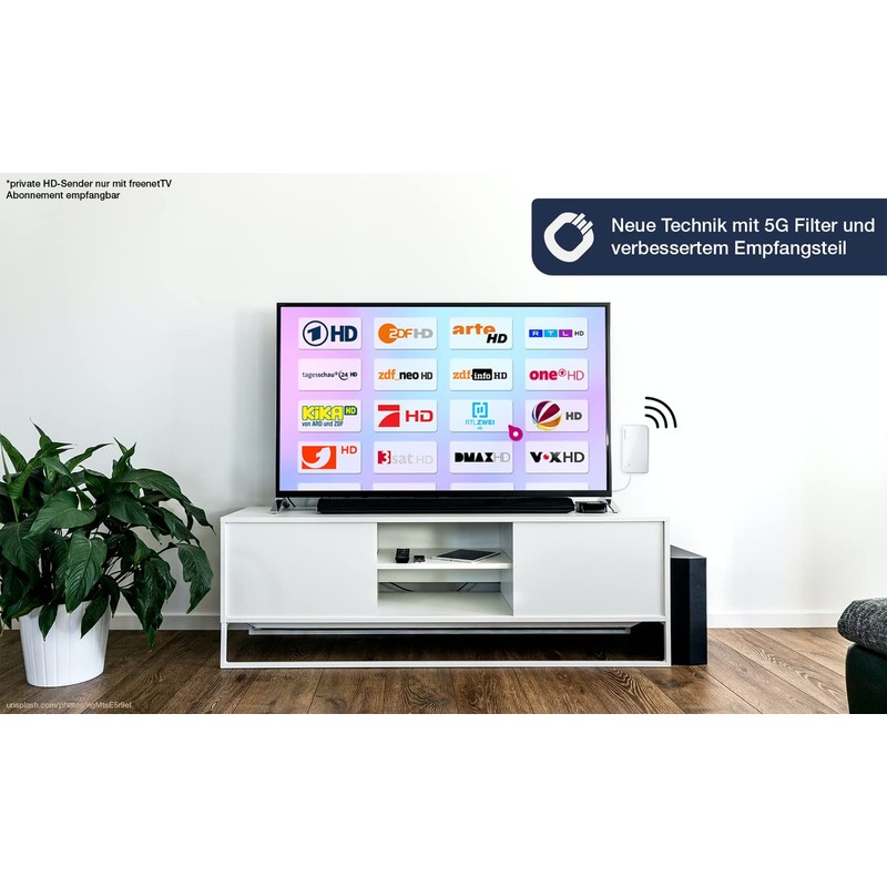 Oehlbach Scope Vision 5G DVB-T2 HD Antenna - Digital Indoor