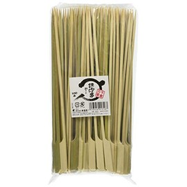 01316 Commercial Teppon Skewers, 8.3 inches (21 cm), Approx. 100 Pieces, For Easy Rotation Ingredients