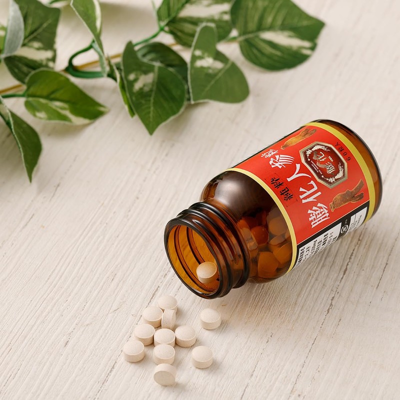 メディワン 純粋 膨化人参粒 60粒 高麗人参 サプリ