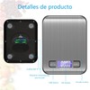 Báscula Digital de Cocina, Báscula de Cocina de acero inoxidable