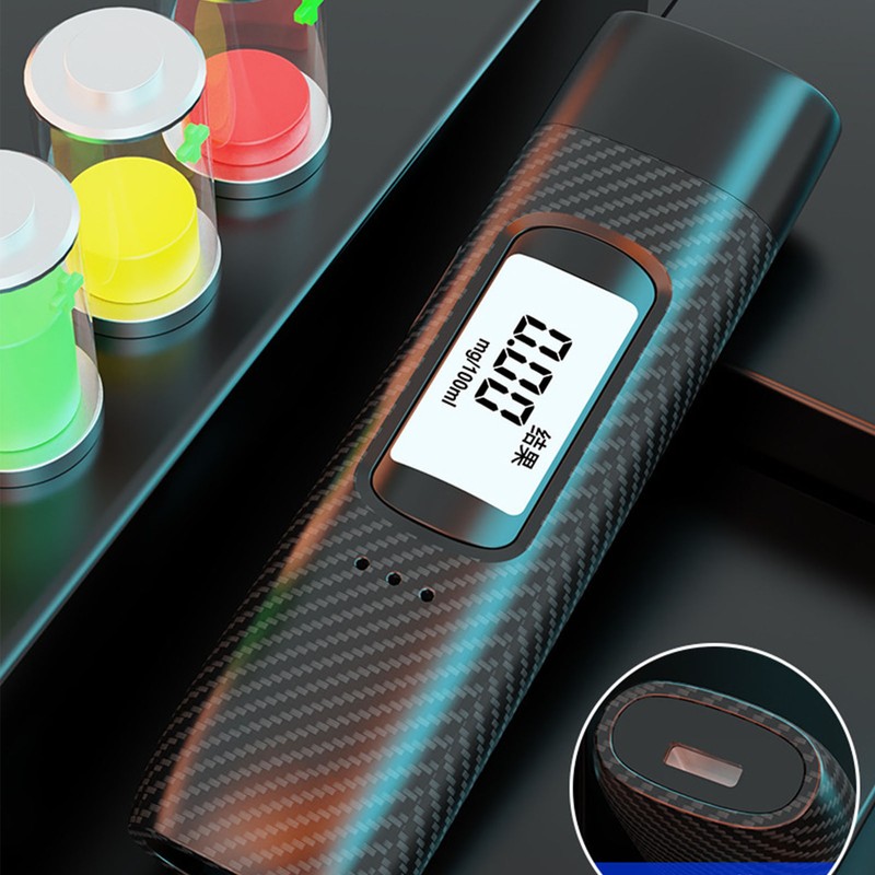 Alcohol Tester Portable Digital High Accuracy Professional Detector for Car