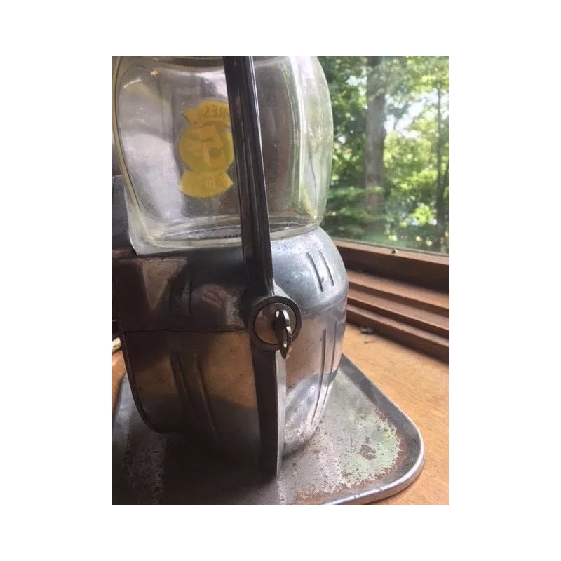 5/16" LOCK & KEY for Antique Vintage Atlas Bantam Gumball