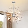 Sputnik Chandeliers - 42" Extra Large 6 Light Big Modern