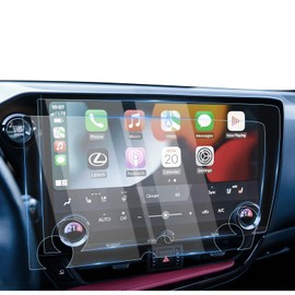 Karltys 2 Pack 14-Inch Screen Protector for Lexus NX250 NX350 NX350H NX450h+ 2022-2024 2025, Touchscreen Tempered Glass Protector Ultra Clear Anti Glare Radio Screen Cover for Lexus NX Accessories