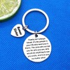Sister in Law Keychain Unbiological Sister Gift Family isn't always