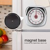 Stainless Steel Kitchen Timer Reminder with Magnet Base for Cooking