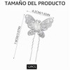 12 PCS horquillas para tocado de novia, Accesorios para peinados