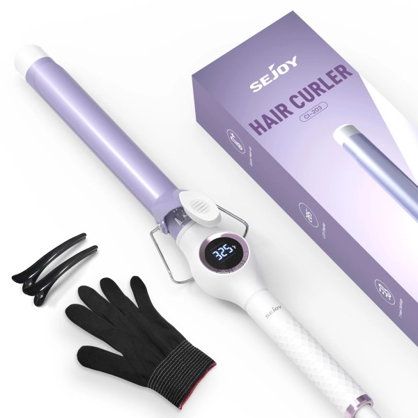 Unbranded Pro Hair Curling Iron 4 Adjustable Temperature Salon Curling