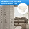 PATIKIL Bifold Door Hardware, 1.8 Inch Bi-Fold Door Pull Knob