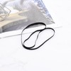 Create idea Pack of 2 Black Rubber Record Straps for