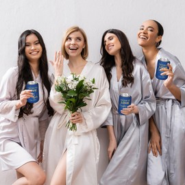 FoldTier Wedding Can Cooler Decorations Cheers to Love Laughter and Happily Ever After Can Cooler for Wedding Supplies Bridal Showers Engagements Bachelorette Parties(50 Pcs)