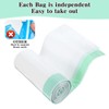 50 Pcs Cat Litter Box Liners, Tear Resistant Heavy Duty