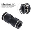 LokoCar Quick Connect Pneumatic Fitting Fits For 3/8 OD Push