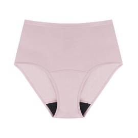AIRCUTE Washable Urinary Incontinence Potective Underwear for Women Leak Proof Absorbent Cotton Panties 60ML 1 Pack (Dusk, Large)