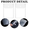 10 PCS Clear Envelope Pouch 7 X 5 Inch Clear