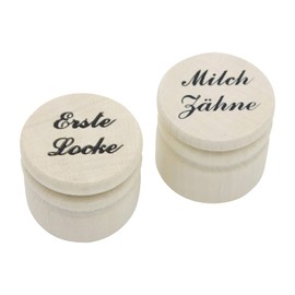 GICO Wooden Box Set First Curl and Milk Teeth (Small) 7005-7019