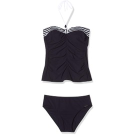 Sunflair Women's Tankini Basic Midnight Blue 30, 8 (Size: 38B)