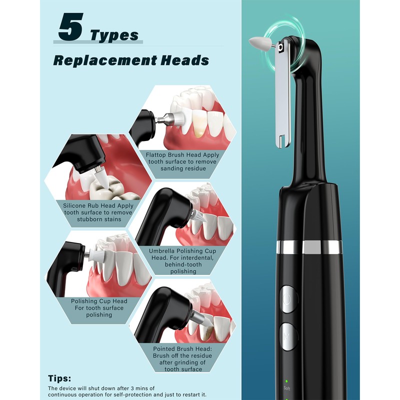 Stim-U-Dent Teeth Whitening Set, Whitening Set for Teeth Cleaning &