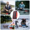 Waterproof Fishing Tackle Box, Mini Fishing Lure Boxes with Adjustable