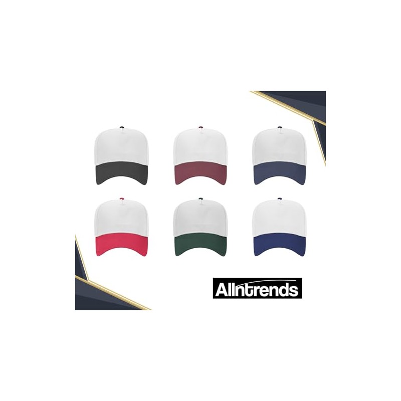 Darlin Embroidered 2 Tone Hat (Red/Natural)