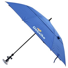Delixike 60 Inch Adjustable Waterproof Umbrella Kit with Magnetic Base Multi-angle Adjustment Waterproof Work Umbrella Provide Shade and Keep Tools Dry for Outdoor Repair Work