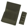 KRYDEX Tactical Helmet Counterweight Pouch with Elastic Flashlight Chemlight Battery