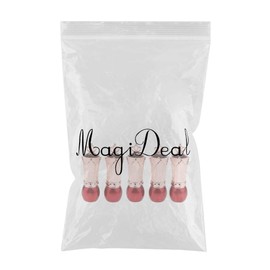 Sharplace Lipstick Containers Empty Lip Balm Tubes Sample Tubes Handmade Lipstick 5 Pieces - Red