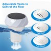 VloEssic Solar Pool Chlorine Floater 2PCS, Chlorine Tablet Floater with