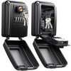 Vewaci Wall-Mounted Lock Box for Keys with Code, Holds 10–15
