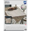 Vervaco Stamped Tablecloth Cross Stitch Kit 32"X32"-Spring Flowers