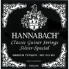 Hannabach Series 815 Medium Tension Silver-Plated Strings Set of 8
