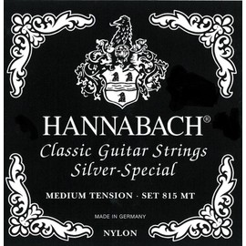 Hannabach Series 815 Medium Tension Silver-Plated Strings Set of 8