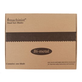 Imachinist S1383414 M42 Bi-Metal Band Saw Blades 138" Long, 3/4" Wide for Metal (14TPI)