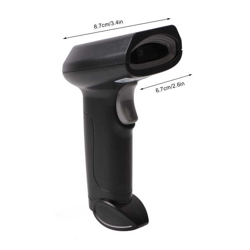 QR Code Scanner V10 Wireless Intelligent Voice Scanner Supermarket Courier