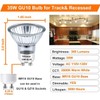 Vinaco GU10 Bulb, 6 Pack Halogen 120V 35W, Dimmable, MR16