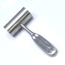 AAProTools Kirk Mallet, Stainless Steel Head, Diameter 1-1/2", Head Weight 26oz, 7-3/4" Length, 7.75" Length