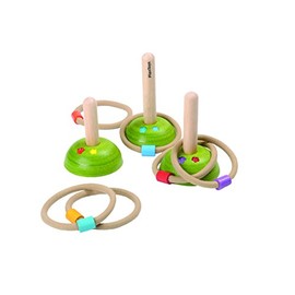 PlanToys Meadow Ring Toss, Fun Active Kid's Game for Ages 3+